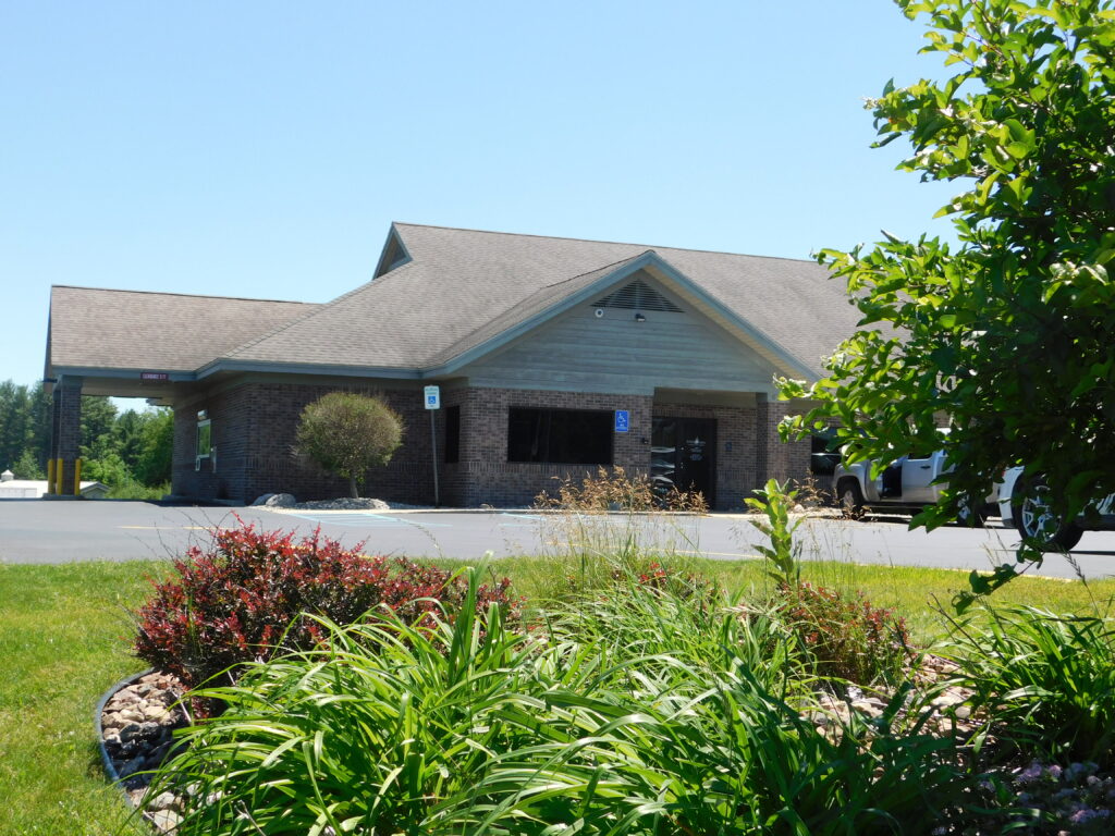 the outside of the Forest Area Federal Credit Union Branch in Fife Lake